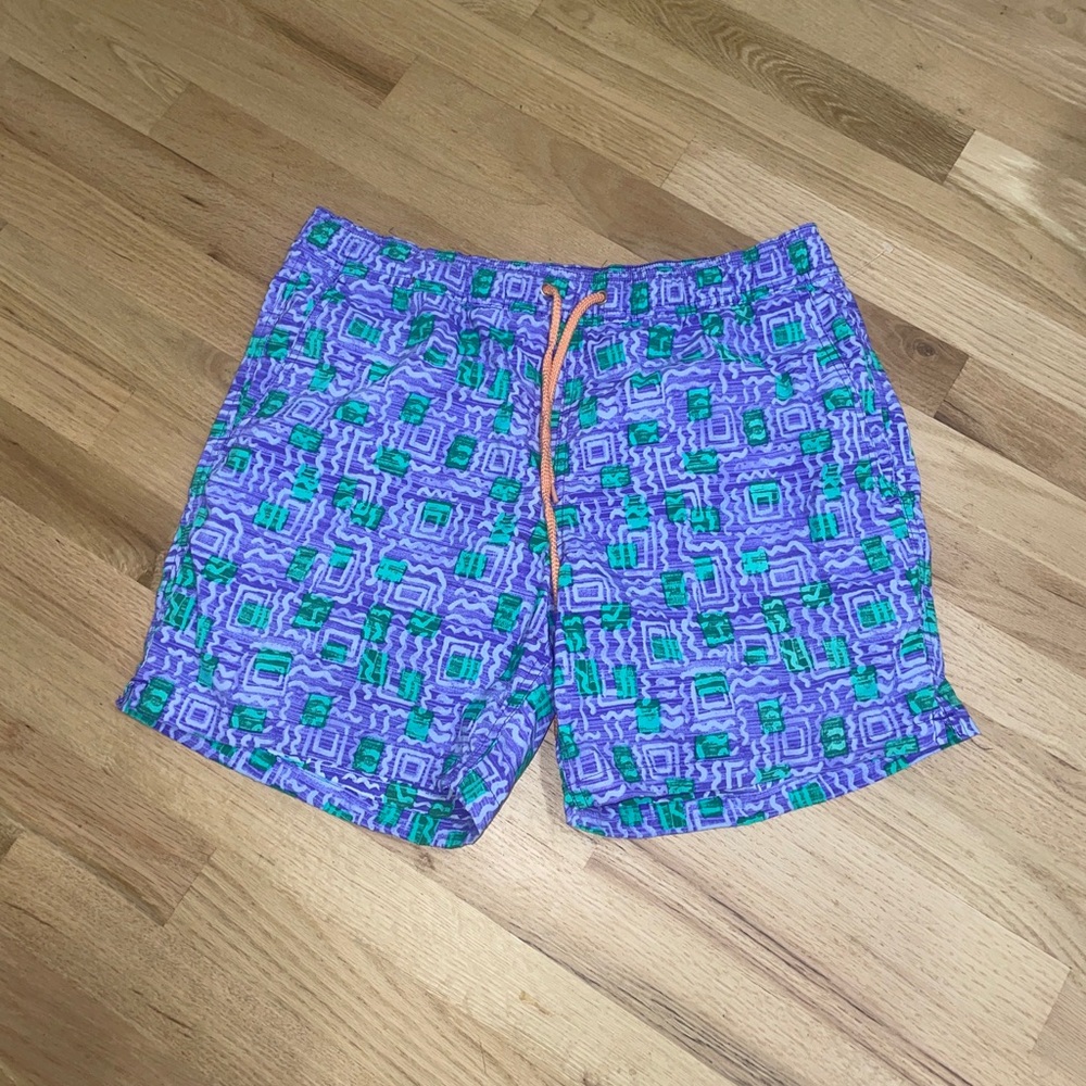 J.Crew  6" stretch  Swim  Trunks  Size M